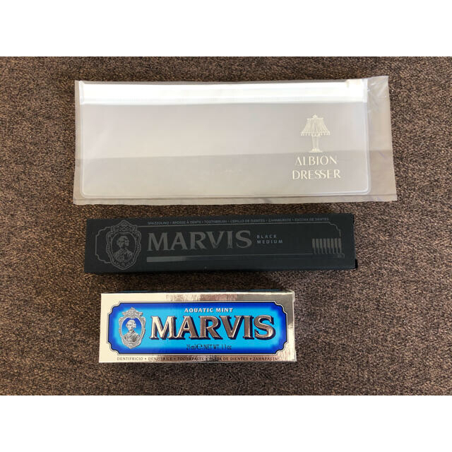 MARVIS(マービス)のMARVIS(マービス　歯磨き粉　歯ブラシ　アルビオン コスメ/美容のオーラルケア(歯磨き粉)の商品写真