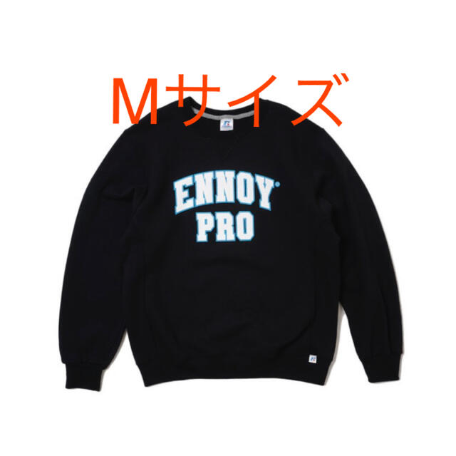 ENNOY COLLEGE SWEAT  ブラック