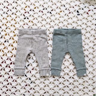 ザラキッズ(ZARA KIDS)のZARA mini リブレギンス　1-3month　62cm(パンツ)