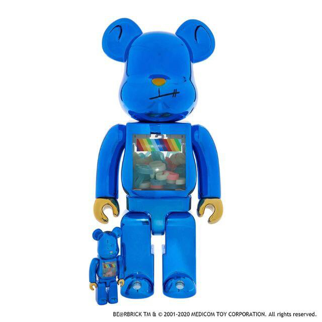 MEDICOM TOY(メディコムトイ)のBE@RBRICK J.S.B. 3RD Ver. 100% & 400% エンタメ/ホビーのフィギュア(その他)の商品写真