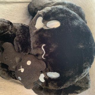 サンリオ(サンリオ)のシナモンロール　わくわくブラックフライデー　くまだっこ　BIGぬいぐるみ(ぬいぐるみ)