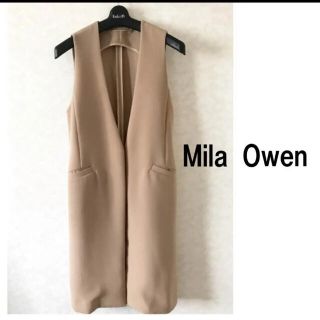 ミラオーウェン(Mila Owen)のミラオーウェン  ジレ　ベスト　Mila owen(ベスト/ジレ)