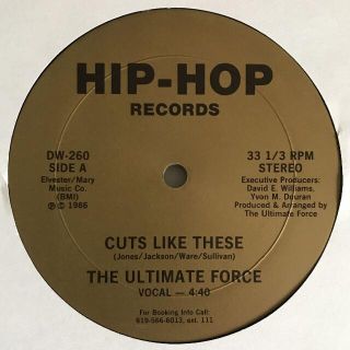 The Ultimate Force - Cuts Like These(ヒップホップ/ラップ)