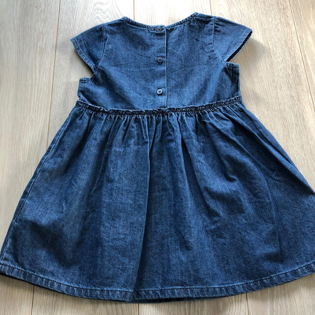 NEXT(ネクスト)のネクスト＊デニムワンピース キッズ/ベビー/マタニティのキッズ服女の子用(90cm~)(ワンピース)の商品写真