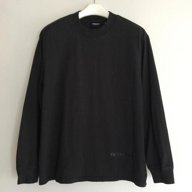 Fear of God FOG Essentials 長袖ロンTシャツ 黒 M