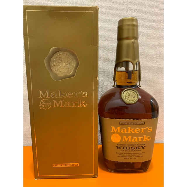 【送料込み】Maker's Mark メーカーズマーク ゴールドトップ 箱付き