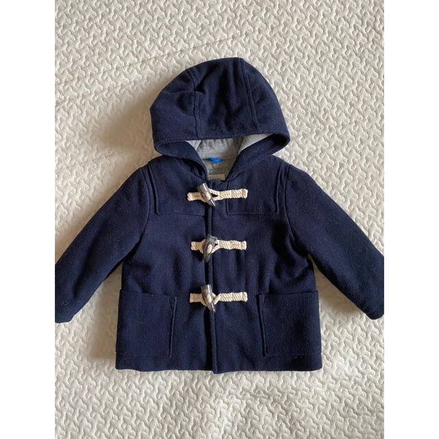 babyGAP(ベビーギャップ)のギャップベビーダッフルコート  ジャンパー　ジャケット　ブルゾン　子供服 キッズ/ベビー/マタニティのベビー服(~85cm)(ジャケット/コート)の商品写真