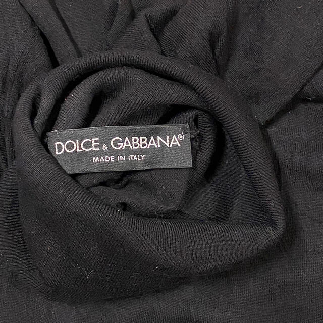 DOLCE&GABBANA(ドルチェアンドガッバーナ)のドルチェ&ガッバーナ ニット タートル ウール M 黒 レディースのトップス(ニット/セーター)の商品写真