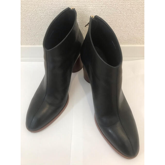 スタッカート STACCATO レディース ショートブーツ ブラック 24cm 100