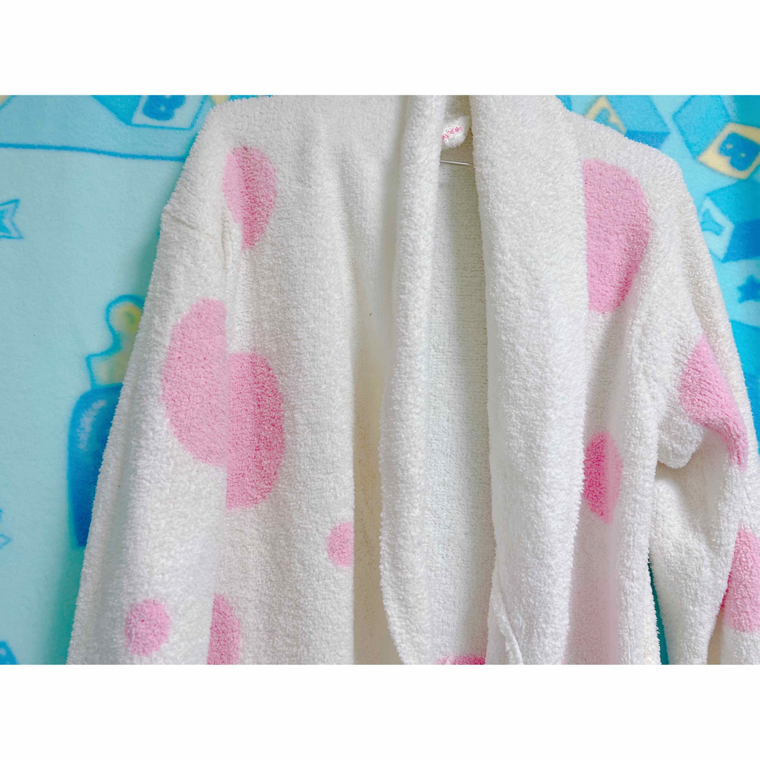 Spank!(スパンク)のフリースガウン♡ボア♡パジャマ ♡ピンク♡アウター♡ファンシー♡レトロ♡古着♡ レディースのジャケット/アウター(その他)の商品写真