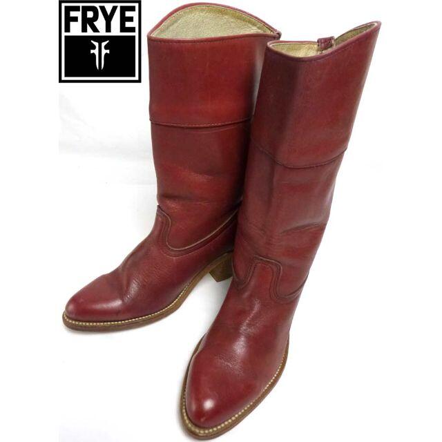 FRYE - USA製 FRYEフライ ウエスタンブーツ 6 1/2B(23cm相当)の通販 by