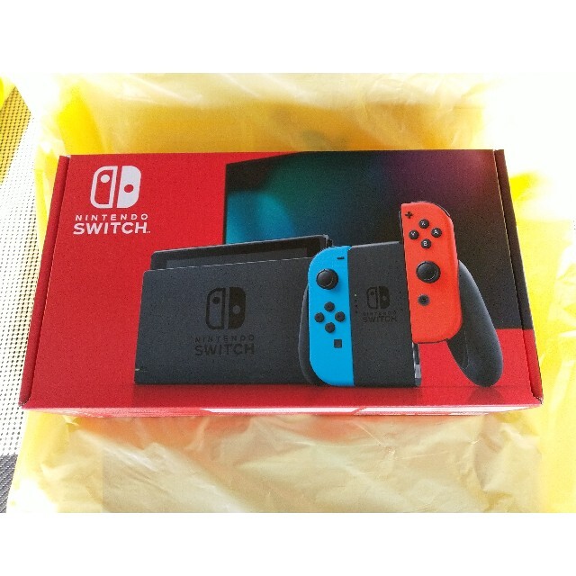 【新品未開封】Nintendo Switch ネオンブルー/レッド