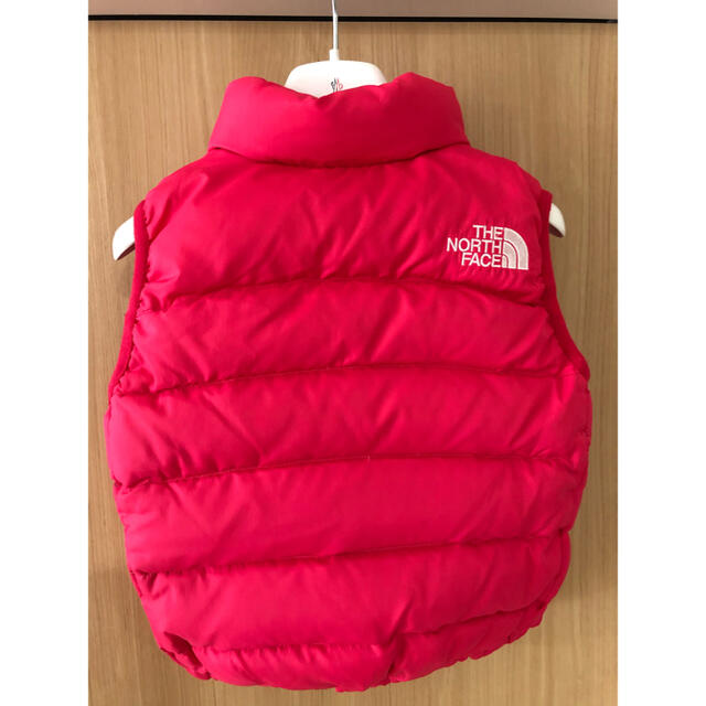 THE NORTH FACE(ザノースフェイス)のダウンベスト　ノースフェイス　the north face キッズ/ベビー/マタニティのキッズ服女の子用(90cm~)(ジャケット/上着)の商品写真