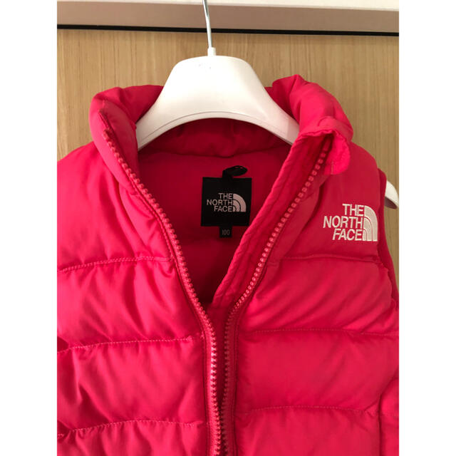 THE NORTH FACE(ザノースフェイス)のダウンベスト　ノースフェイス　the north face キッズ/ベビー/マタニティのキッズ服女の子用(90cm~)(ジャケット/上着)の商品写真