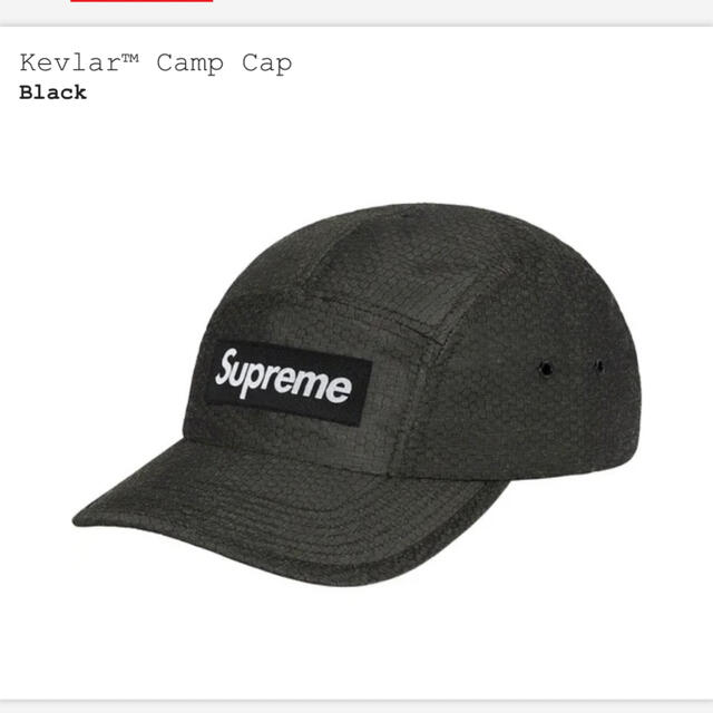 国内正規 supreme kevlar camp cap