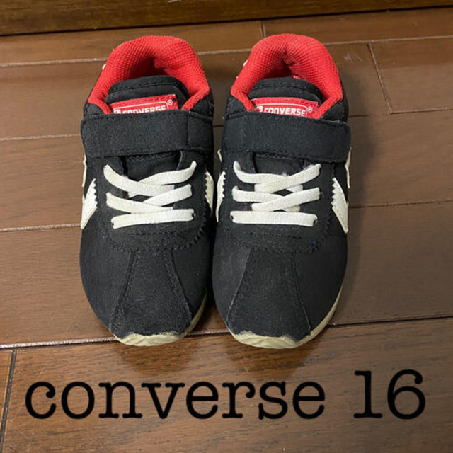 CONVERSE(コンバース)のコンバース　スニーカー　16cm キッズ/ベビー/マタニティのキッズ靴/シューズ(15cm~)(スニーカー)の商品写真