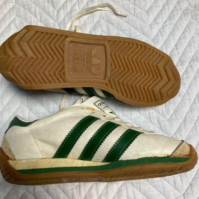 adidas(アディダス)のVintage  ADIDAS COUNTRY  GIRL キッズ/ベビー/マタニティのキッズ靴/シューズ(15cm~)(スニーカー)の商品写真