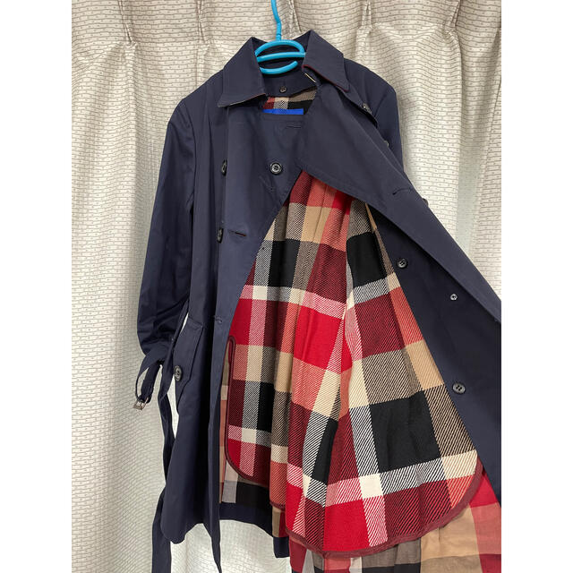 BURBERRY BLUE LABEL(バーバリーブルーレーベル)の新品　ブルー　レーベル　クレストブリッジ　トレンチ　コート レディースのジャケット/アウター(トレンチコート)の商品写真