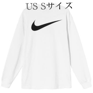 ナイキ(NIKE)の【新品】STUSSY / NIKE SS LINK LS TEE - WHITE(Tシャツ/カットソー(七分/長袖))