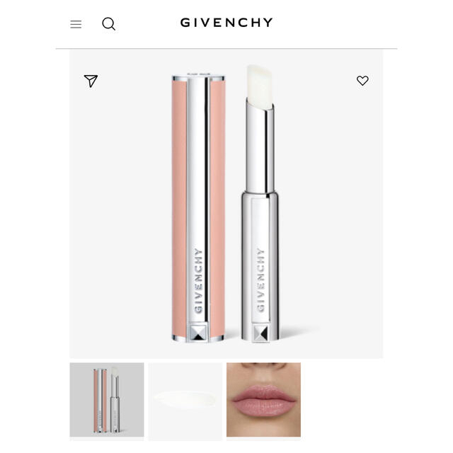 GIVENCHY(ジバンシィ)の【新品未開封】Givenchy ローズ・パーフェクト　リップバーム コスメ/美容のスキンケア/基礎化粧品(リップケア/リップクリーム)の商品写真