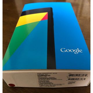 ネクサス7(NEXUS7)のNexus7 (2013)16GB Wi-Fiモデル　箱入り　付属品あり(タブレット)