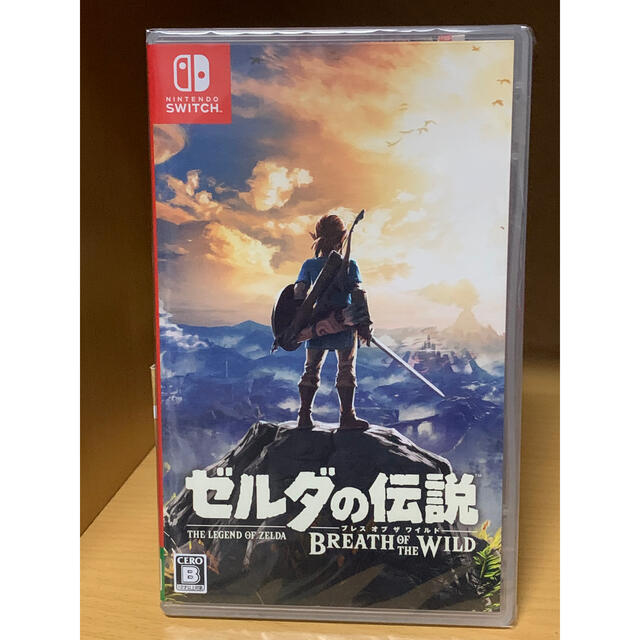 300円クーポン ゼルダの伝説 ブレスオブザワイルド　新品未開封　 Switch