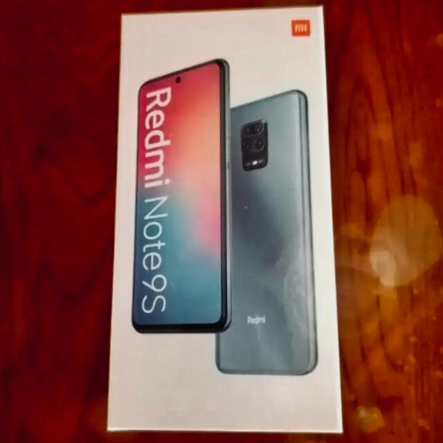 新品未使用未開封！ Xiaomi Redmi Note 9S SIMフリー