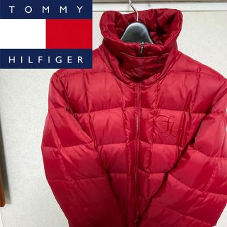 トミーヒルフィガー(TOMMY HILFIGER)のトミーヒルフィガー ダウン 赤(ダウンジャケット)