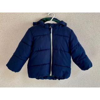 エイチアンドエム(H&M)の超美品✩H&Mベビー 子供服 アウター ダウン フード取り外し可(ジャケット/上着)