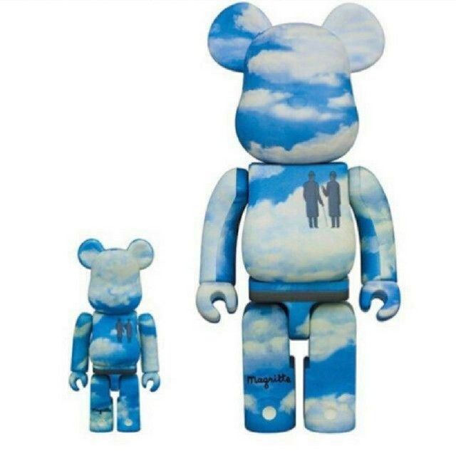 BE@RBRICK René Magritte 100% 400%おもちゃ/ぬいぐるみ