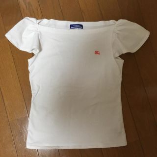 バーバリー(BURBERRY)のボートネックTシャツ(Tシャツ(半袖/袖なし))