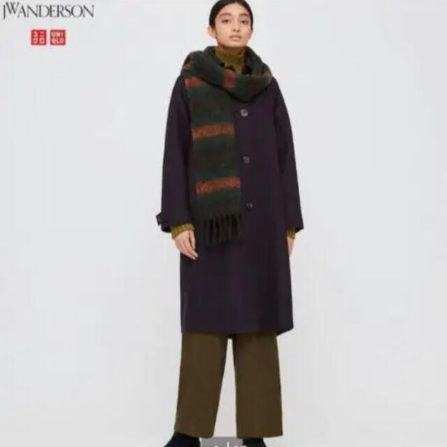 UNIQLO(ユニクロ)のUNIQLO JWアンダーソン 2020AW ステンカラーコート　ユニクロ レディースのジャケット/アウター(チェスターコート)の商品写真