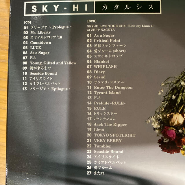 Skyhi カタルシス Dvd Live盤 付 の通販 By はるちゃん S Shop スカイハイならラクマ