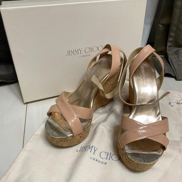 JIMMY CHOO(ジミーチュウ)の⭐︎ジミーチュウ⭐︎ウエッジサンダル⭐︎ グッチ　フェンディ　プラダ　ZARA レディースの靴/シューズ(サンダル)の商品写真