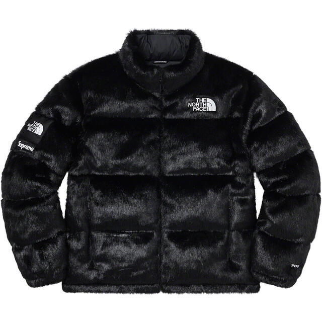 Supreme North Face Faux Fur Nuptse ジャケット