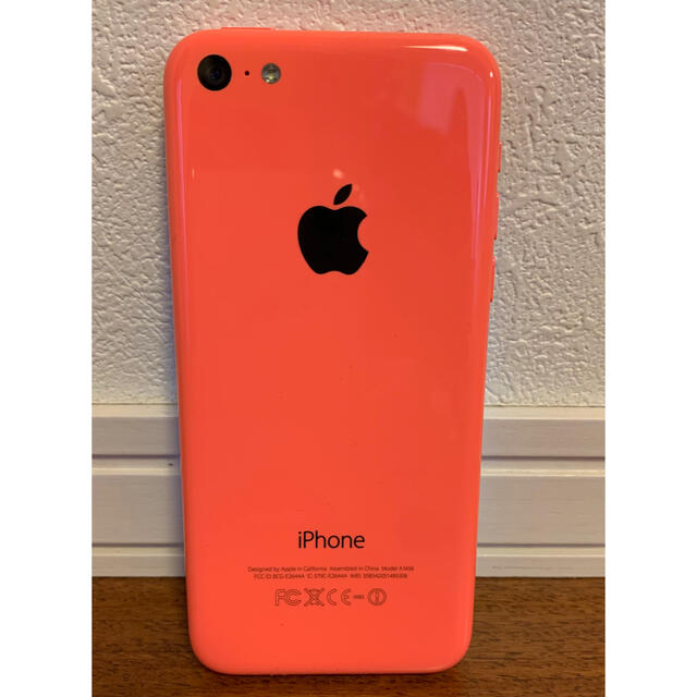 Apple(アップル)のiPhone5c ピンク ドコモ 16GB スマホ/家電/カメラのスマートフォン/携帯電話(スマートフォン本体)の商品写真