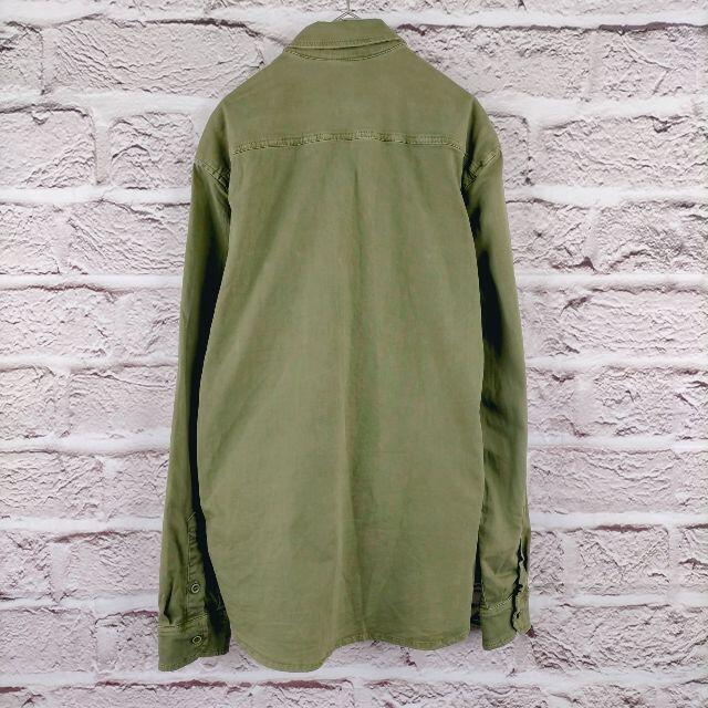 Zara ザラ M シャツ カーキ メンズ 秋冬 シンプル 定番 カジュアル 襟 無地の通販 By Pono Selection ザラならラクマ Zara ザラ M シャツ カーキ メンズ 秋冬 シンプル 定番 カジュアル 襟 無地の通販 By Pono Selection ザラならラクマ