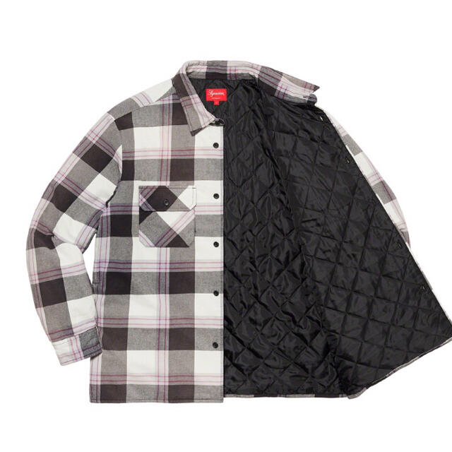 【XL】Quilted Flannel Shirt 1