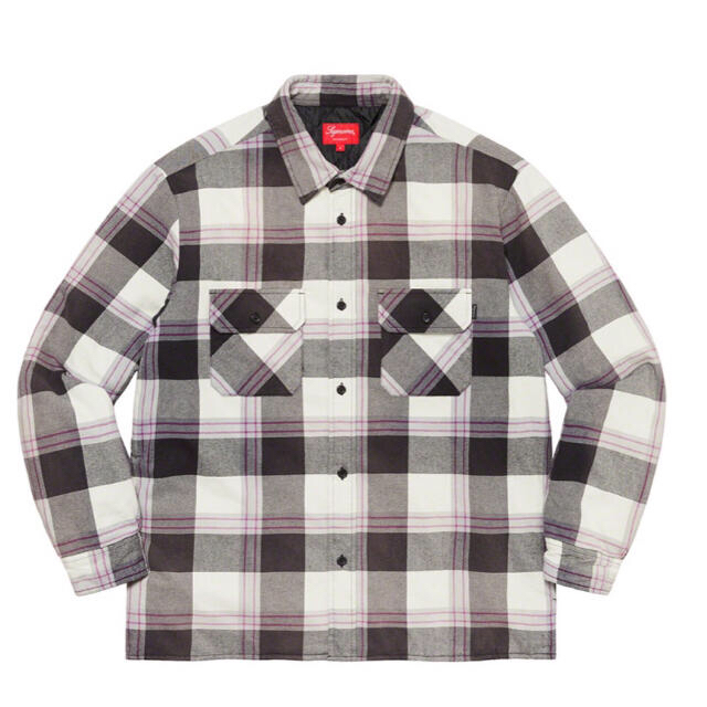 【XL】Quilted Flannel Shirt 2