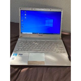 トウシバ(東芝)の爆速！dynabook改 スパークルゴールド Corei5 16GBメモリ 24(ノートPC)