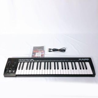 【未使用】M-AudioUSB MIDIキーボード 49鍵Keystation③(キーボード/シンセサイザー)