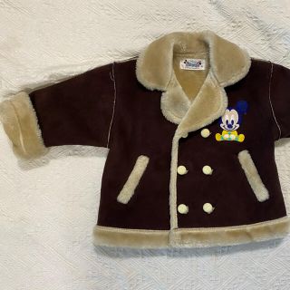 ミッキー アウター ジャケット 子ども服 ディズニー レトロ 古着(ジャケット/コート)