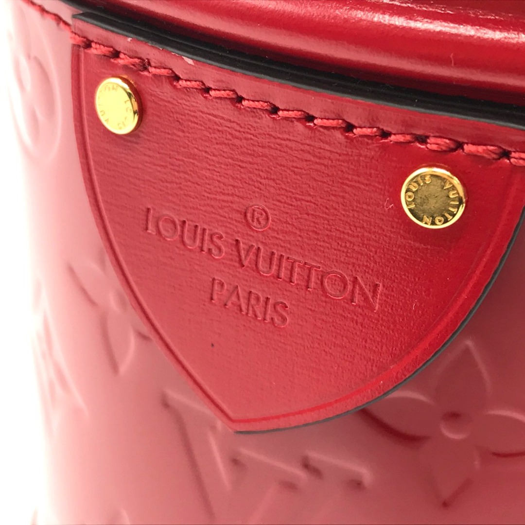 LOUIS VUITTON(ルイヴィトン)のルイヴィトン LOUIS VUITTON カンヌPM M53998 モノグラムヴェルニ カバン 2WAY 斜め掛け ハンドバッグ パテントレザー ルージュ レッド 未使用 レディースのバッグ(ハンドバッグ)の商品写真