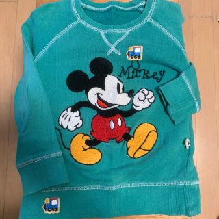 ディズニー(Disney)のトレーナー　ミッキー マウス　120センチ(Tシャツ/カットソー)