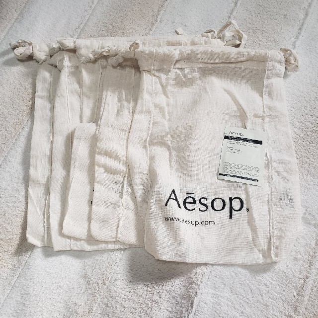 Aesop(イソップ)のAesop イソップ ショップバック×5＋サンプル付き レディースのバッグ(ショップ袋)の商品写真