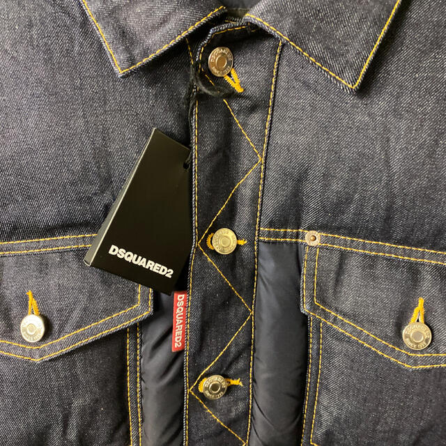 DSQUARED2 - 【新品】DSQUARED2 ビッグサイズ デニム切替ダウン DSQUARED2 - 【新品】DSQUARED2 ビッグサイズ デニム切替ダウン