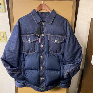 DSQUARED2 - 【新品】DSQUARED2 ビッグサイズ デニム切替ダウン 56 3XL