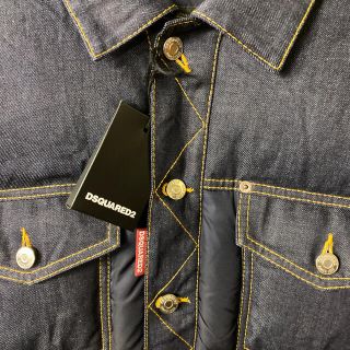 DSQUARED2 - 【新品】DSQUARED2 ビッグサイズ デニム切替ダウン 56 3XL