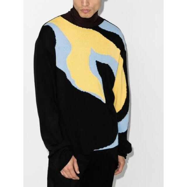 av vattev o'keeffe intarsia knit sweater-hybridautomotive.com