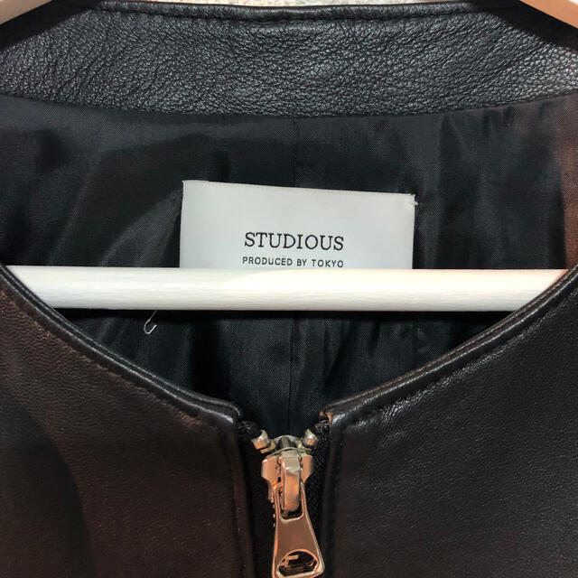 STUDIOUS(ステュディオス)のSTUDIOUS  シングルライダース メンズのジャケット/アウター(ライダースジャケット)の商品写真